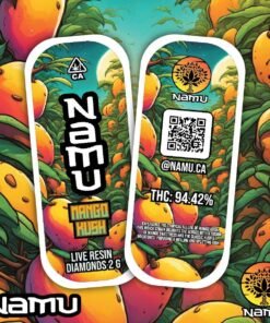 Namu 2g Mango kush Live Resin Disposable