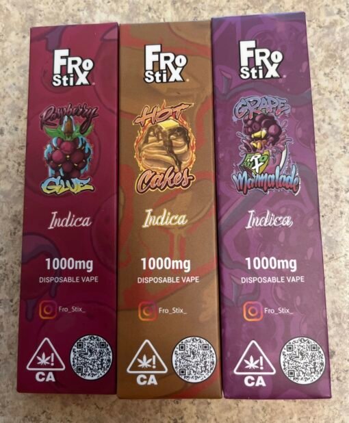 Buy Frostix Disposable 1000mg it offers a convenient, potent, and flavorful vaping experience with high-quality cannabis oil in a pre-filled device.