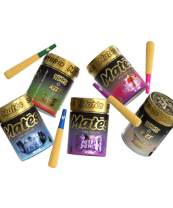 MATES- Melted Diamond & Live Resin Infused- 5pck Pre Roll- STRAWBERRY DREAM