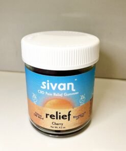 Sivan- CBD Gummies- (RELIEF) 750mg- CHERRY