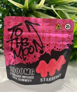 To The Moon- Infused Sour Gummies-Starberry - 1000mg