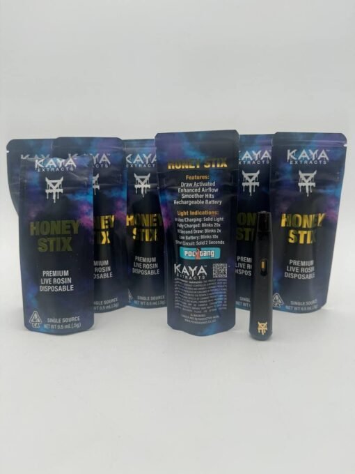 Buy Kaya Extracts Honeystix in stock now for sale, Gold Coast Clear Wax for sale, Snooze Disposable Liquid Diamonds 2g Vape #2 in stock.