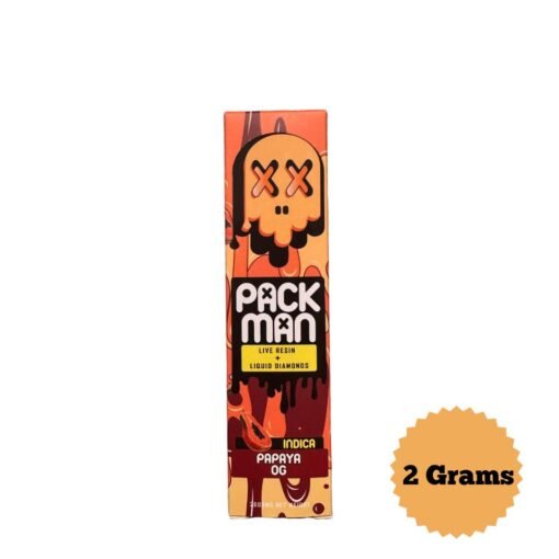 Buy Packman Papaya OG in stock now for sale, Lost Vape Movement Disposable Vape for sale, Ghost x Extrax Double Up Collection Disposable | 7g in stock.