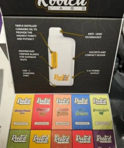 Buy Rooted Labs 2G in stock now for sale, BOUTIQ SWITCH 2G DISPOSABLE V3 EDITIONS, Gold Coast Clear Christmas Edition for sale.