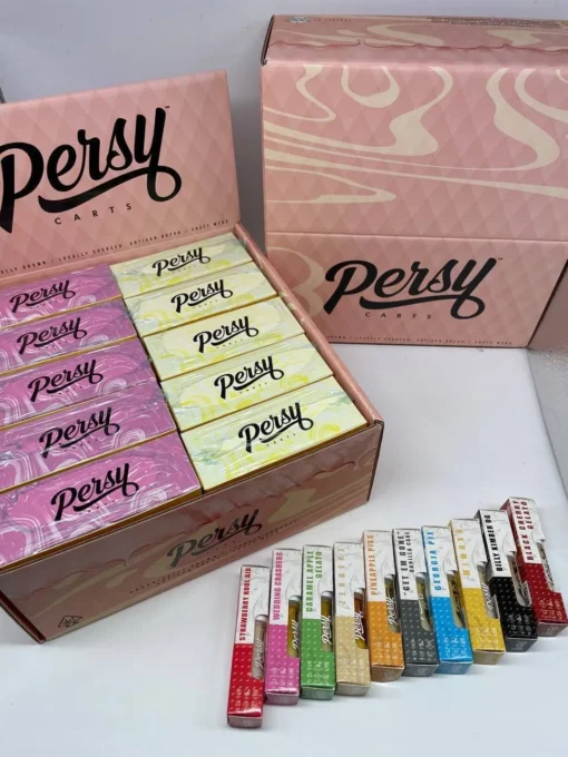 Buy Persy Carts Full Spectrum Thc Extract Box in stock now for sale, Persy Minis Snowballs Zaza Edition – The Ultimate 1 lb Box of 16 in stock.