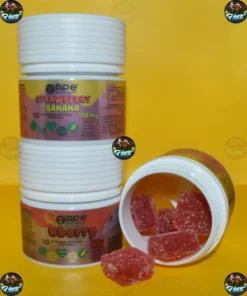 Buy APE Infused Gummies in stock now for sale, Glazed Live Resin Disposables for sale, Kaws Moon Rocks Box, buy Pluto Labs Disposable for sale now in stock.