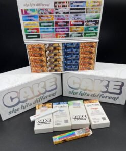 Buy Cake Disposable Gen 6 Electric Gelato in stock now for sale, Sherbinskis Disposable 2 Gram for sale, Sweetz Exotics 1Lb (16 Flavors) in stock.