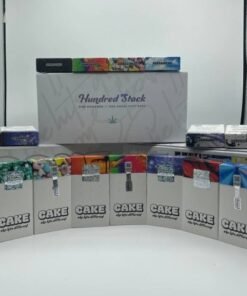 Buy Cake Carts She Hits Different Purple Punch in stock now for sale, Cake Disposable Gen 6 Electric Gelato – 5 Stack(Sativa) for sale.