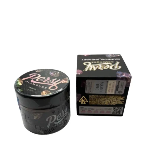 y Persy Diamonds Zushi 1oz Baller Jar in stock now for sale, Friendly Farms Cartridge for sale, buy Delta Extrax Blackcraft Gummies | 4000mg.