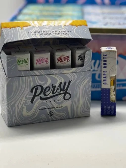 Buy Persy Carts Grape Runtz in stock now for sale, Bearbrick Snowcaps Minis Candyland Edition Wholesale in stock, buy Persy Snowcaps Zaza Edition.