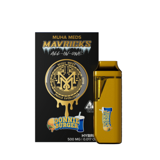 Buy Muha Meds Mavericks All In One Donnie Burger in stock now for sale, Muha Meds All In One Sour Watermelon Squirt Sativa in stock near you.