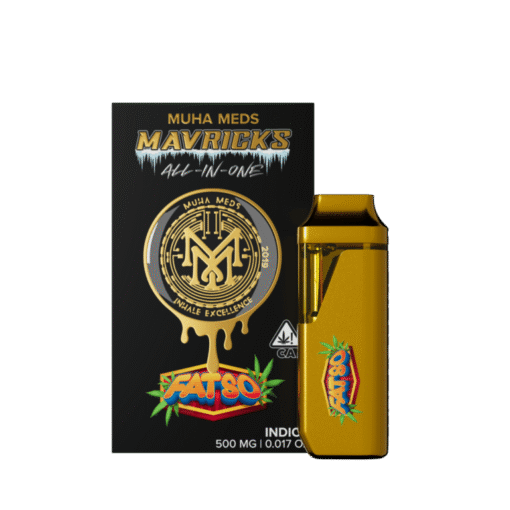 Buy Muha Meds Mavericks All In One Fatso in stock now for sale, Muha Meds All In One Sour Watermelon Squirt Sativa in stock near you.