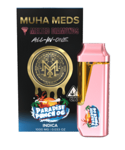 Buy Muha Meds Melted Diamonds All In One Paradise Punch OG in stock now for sale, Muha Meds All In One Habibi Sativa in stock now.