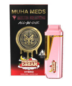 Buy Muha Meds Melted Diamonds All In One Strawberry Dream in stock now for sale, Ace Ultra Premium Love Edition Fire OG – Hybrid in stock here.