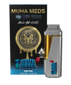 Buy Muha Meds Live Resin All In One Sour Diesel in stocks, Muha Meds Live Resin All In One OG Kush Indica in stock, buy Ace 4 Gram Disposable for sale.