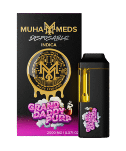 Buy Muha Meds 2g Disposable Grand Daddy Purp in stock now for sale, Muha Meds Live Resin All In One Sour Diesel Sativa for sale.