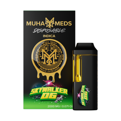 Buy Muha Meds 2g Disposable Skywalker OG in stock now for sale, Muha Meds 2g Disposable Green Apple Elixir Hybrid in stock near you.