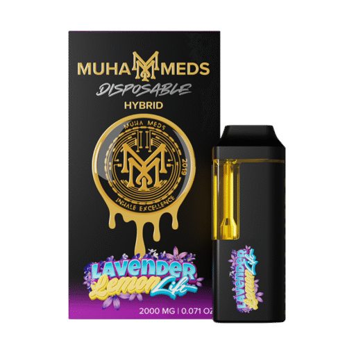 Buy Muha Meds 2g Disposable Lavender Lemon Lift in stock now for sale, Muha Meds Mavericks All In One Tropicana Cherry Sativa in stock near you.