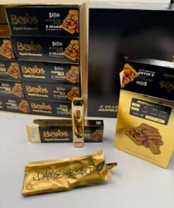 Buy Besos Gold Disposable in stock now for sale, Fiyamans Disposable Mandarin Jarritos for sale, buy Fiyaman Carts Sweet Tooth in stock.
