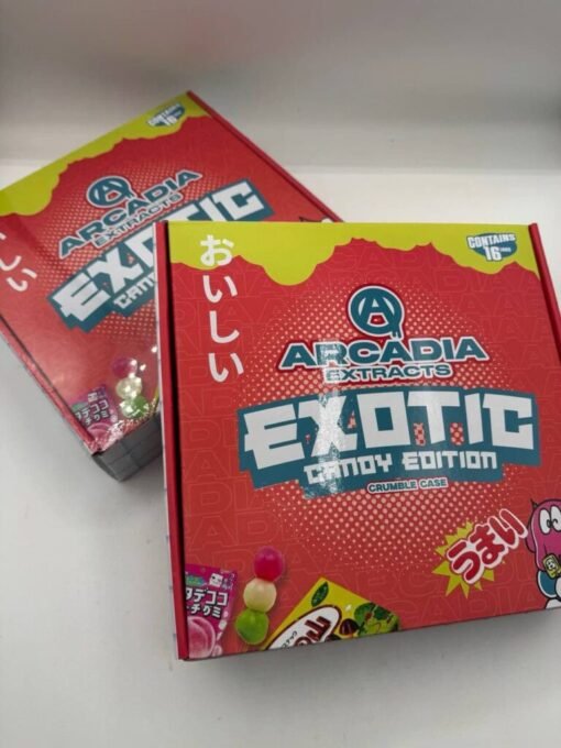 Buy Arcadia Extracts Candy Crumble Edition in stock now for sale, Splitz 2G Disposable Sweet Tooth Edition for sale, buy New Clean Carts 2G in stock.