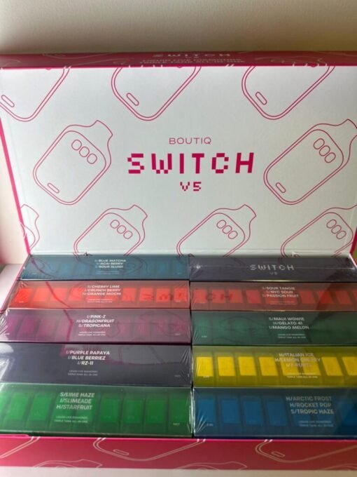 Buy Boutiq Switch V5 Wholesale in stock now for sale, Strawberry Champagne Dutt Pack Weed Pound Bag (448g) for sale near you.