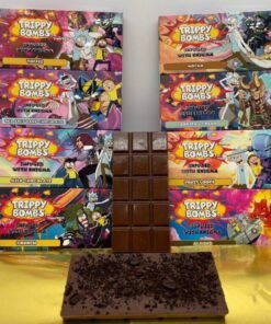 Trippy Bomb Chocolate Bars, Buy Trippy Bomb Chocolate Bar, Trippy Bomb Chocolate Bar for sale, Trippy Treat Chocolate for sale in stock.