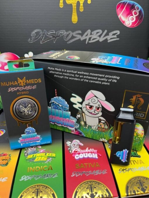 Muha Med Easter Edition Wholesale in stock now for sale, Muha Meds Easter Edition for sale, buy Black Ace 2g Disposables in stock.