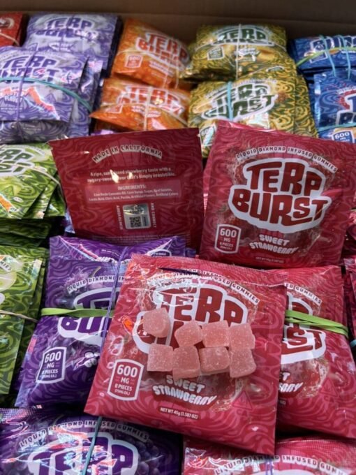Terp Burst 600mg Gummies, Buy Terp Burst 600mg Gummie for sale in stock, flower dept carts, Buy lemoncello cartnite for sale in stock, 3g fryd bars